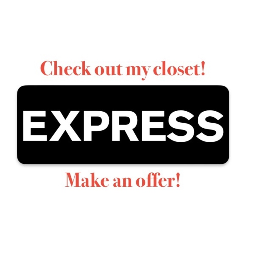 Express clothing sizes S and XS